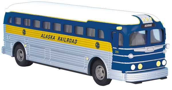 MTH Railking 30-50068 Alaska Die-Cast Bus #200. O SCALE Like New