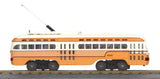 MTH Railking 30-5153-1 Cleveland PCC Electric Street Car With Proto-Sound 3.0 O SCALE Like New