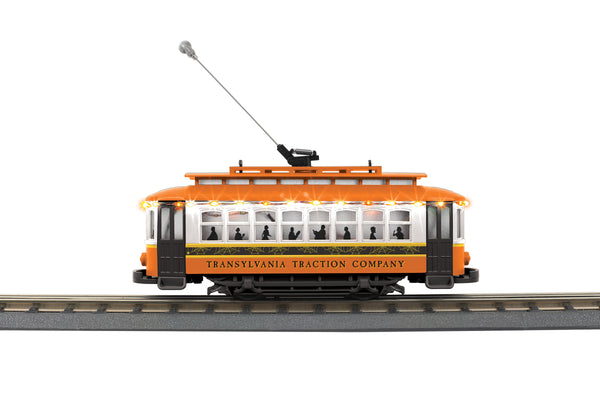 MTH 30-5226 Transylvania Bump-n-Go Trolley With LED Lights - Traction Co. No. 1031 Limited