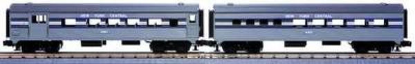 MTH Railking 30-6024 New York Central Car Nos. 450 290 Dreyfus Colors O-27 Scale O SCALE Like New