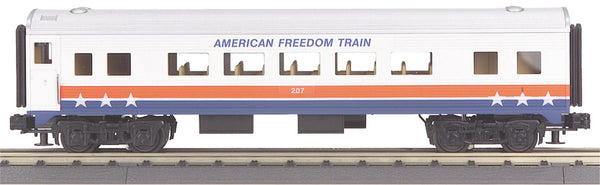 MTH Railking 30-6162 American Freedom Train RailKing O-27 Streamlined Coach Car O SCALE NEW
