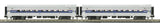MTH Railking 30-6521 Amtrak 2-Car O-31 Amfleet Coach Set O SCALE Like New