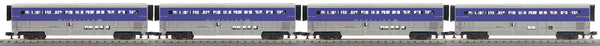 MTH Railking 30-6532 Amtrak 4-Car O-31 SuperLiner Set - Baggage #6904, Coach #6407, Coach #6401, Coach #6453. O SCALE NEW