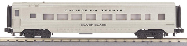 MTH Railking 30-67226 California Zephyr O SCALE RailKing 60' Streamlined Coach Car NEW