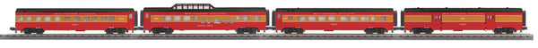 MTH Railking 30-67759 Southern Pacific SP Daylight RailKing 4-Car 60' Streamlined Passenger Set Road #3303 #2439 #3620 #2954 O SCALE Like New