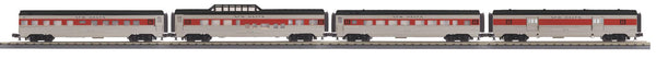 MTH Railking 30-67797 New Haven 60' Streamlined Passenger Set 4 CARS O SCALE NEW