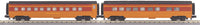MTH 30-67859 Milwaukee Road 4-Car 60' Streamlined Passenger Set with 30-67860 2-Car 60' Streamlined Sleeper/Diner O Scale NEW