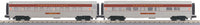 MTH Railking 30-67880 Pennsylvania PRR 2-Car 60' Streamlined Sleeper/Diner O Scale NEW