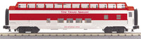 MTH Railking 30-67907 Texas Special RailKing 60' Streamlined Full-Length Vista Dome Car. O SCALE  NEW