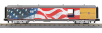MTH Railking 30-68127 Union Pacific 60' Streamlined Baggage Car American Flag Bush Funeral Train O SCALE NEW
