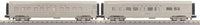 MTH 30-68212 Santa Fe 60' Streamlined Passenger 4 car set with 30-68213 Sleeper / Diner and 30-68214 Coach Car Limited O Scale NEW