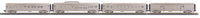 MTH 30-68225 Burlington 4 pack Streamlined Passenger Set with 30-68226 2 pack, 30-68227 passenger car , and 30-68228 Vista Dome O Scale NEW