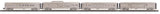 MTH 30-68225 Burlington 4 pack Streamlined Passenger Set with 30-68226 2 pack, 30-68227 passenger car , and 30-68228 Vista Dome O Scale NEW