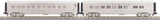 MTH 30-68225 Burlington 4 pack Streamlined Passenger Set with 30-68226 2 pack, 30-68227 passenger car , and 30-68228 Vista Dome O Scale NEW