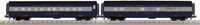 MTH 30-68229 Baltimore & Ohio B&O 4 car 60' Streamlined Passenger Set with 30-68230 2 pack, 30-68231 passenger car AND 30-68232 Vista Dome Car O Scale NEW