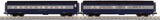 MTH 30-68229 Baltimore & Ohio B&O 4 car 60' Streamlined Passenger Set with 30-68230 2 pack, 30-68231 passenger car AND 30-68232 Vista Dome Car O Scale NEW