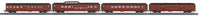 MTH 30-68255, 30-68254, 30-68253, 30-68252 Pennsylvania Streamlined Passenger Car Set (Set of 8 Cars) O Scale NEW