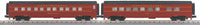 MTH 30-68252 Pennsylvania Railroad PRR 60' Streamlined 4 car passenger set with 30-68253 2 car set, 30-68254 Coach Car, AND 30-68255 Vista Dome O Scale NEW