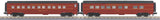 MTH 30-68252 Pennsylvania Railroad PRR 60' Streamlined 4 car passenger set with 30-68253 2 car set, 30-68254 Coach Car, AND 30-68255 Vista Dome O Scale NEW