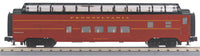 MTH 30-68252 Pennsylvania Railroad PRR 60' Streamlined 4 car passenger set with 30-68253 2 car set, 30-68254 Coach Car, AND 30-68255 Vista Dome O Scale NEW