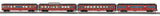 MTH 30-21390-1 North Pole Alco PA A-Unit Diesel Proto-Sound 3.0, 30-68310 4-Car Streamlined Passenger Set, 30-68311 2-Car Sleeper/Diner, 30-68312 Streamlined Coach Car, 30-68313 Streamlined Full-Length Vista Dome Car LIMITED O SCALE NEW