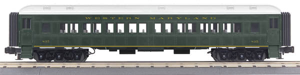 MTH Railking 30-69105 Western Maryland 60' Madison Coach Car #835. O SCALE NEW