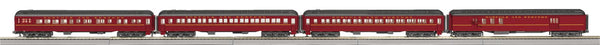 MTH Railking 30-6952 Norfolk & Western N&W 4-Car Passenger Set O SCALE NEW