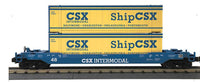 MTH Railking 30-70126 CSX Husky Stack O SCALE NEW