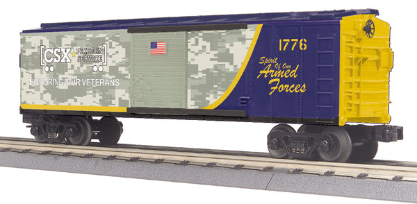 MTH 30-71045 CSX Veterans Boxcar #1776