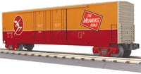 MTH Railking 30-71055 Milwaukee Road 50 Double Door Plugged Boxcar #4809. O SCALE NEW