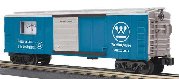 MTH 30-71062 Westinghouse Boxcar with Power Meter #2121