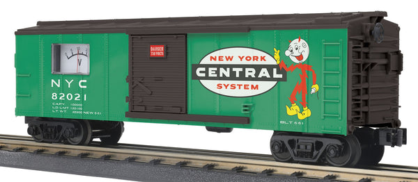 MTH 30-71063 New York Central NYC Boxcar w/Power Meter - Car No. 82021