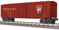 MTH Railking 30-71073 Pennsylvania Railroad PRR 50' Modern Box Car O SCALE NEW