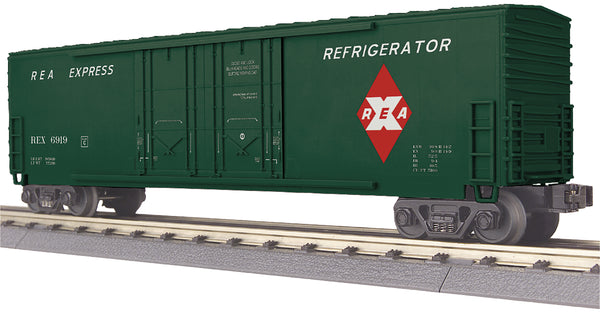 MTH Railking 30-71080 Railway Express Agency 50 Double Door Plugged Boxcar #6919. O SCALE NEW