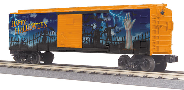 MTH Railking 30-71109 Halloween Box Car #2022. ZOMBIE O SCALE NEW Limited