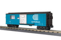 MTH Railking 30-71123 ConEdison O SCALE RailKing Box Car w/Power Meter NEW