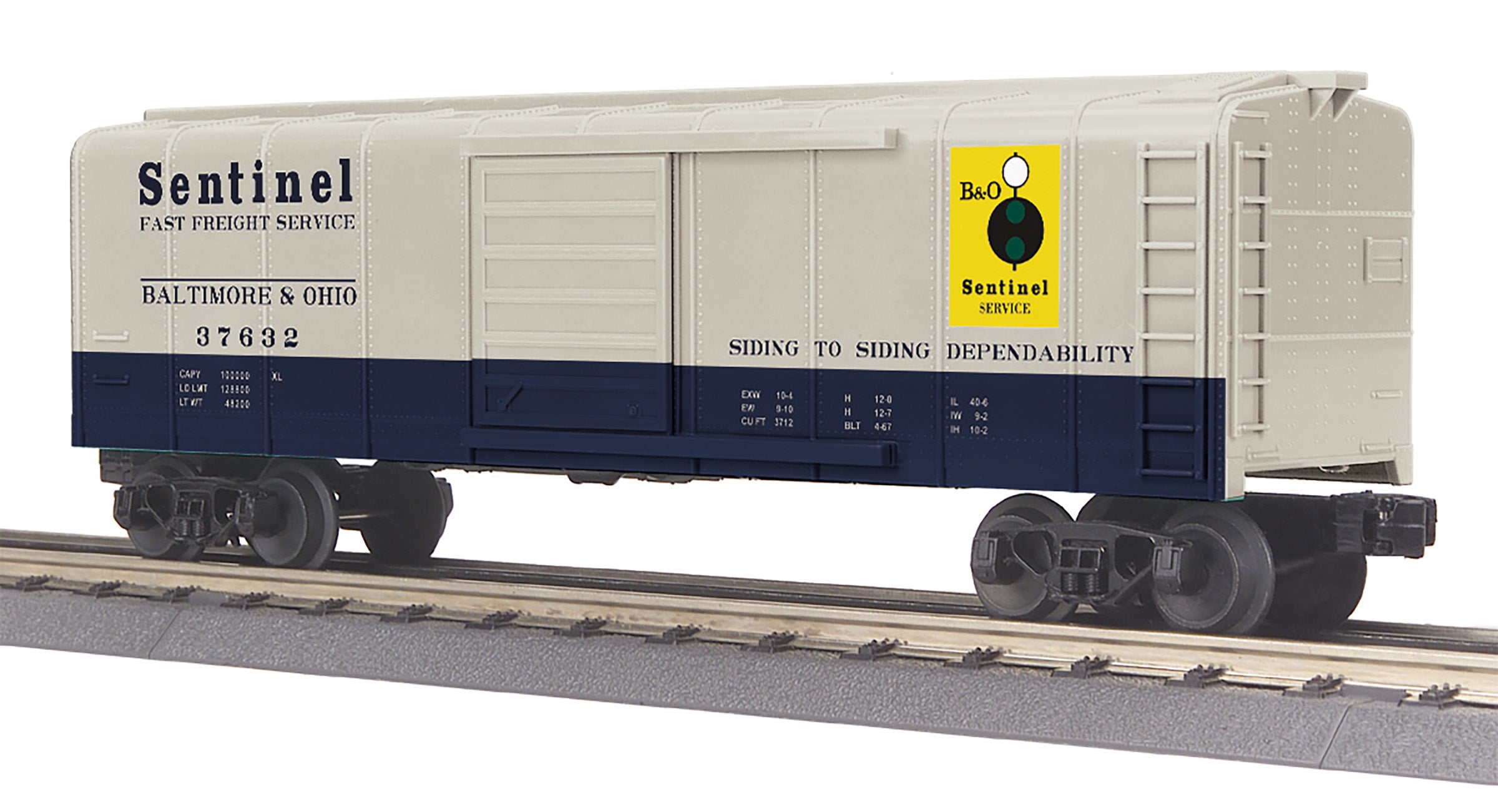 MTH 30-71129 O Rounded Roof Box Car - Baltimore & Ohio