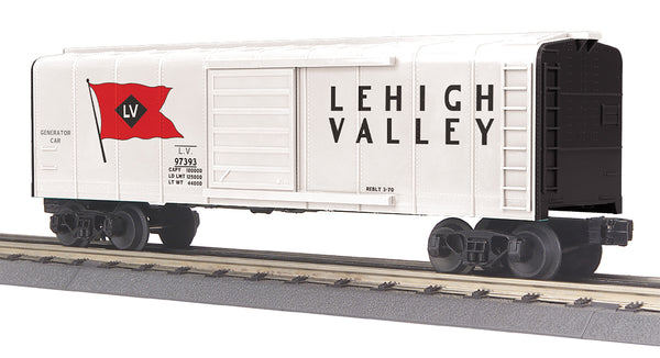 MTH Railking 30-71130 Lehigh Valley Rounded Roof Box Car #97393. O SCALE NEW