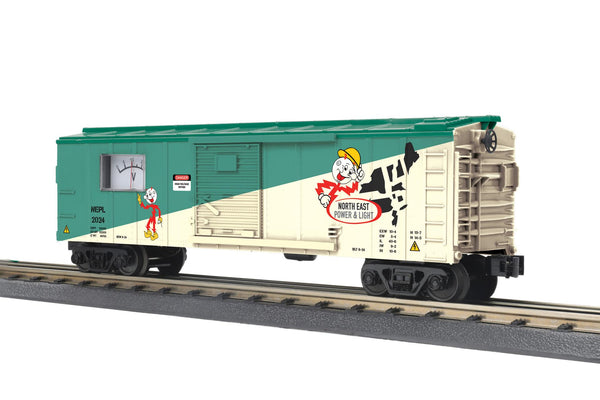 MTH Railking 30-71188 North East Power & Light Box Car O SCALE limited NEW