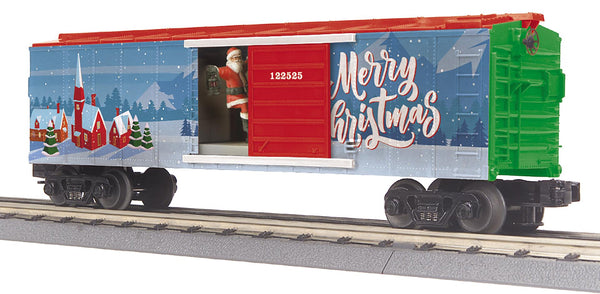 MTH Railking 30-71236 Christmas Operating Box Car w/Santa limited O SCALE NEW