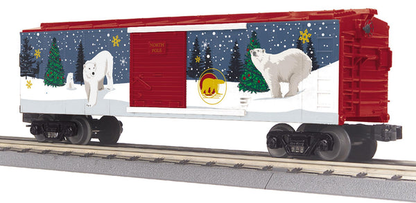 MTH RailKing 30-71237 North Pole Box Car 2025 limited O SCALE NEW