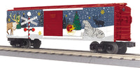 MTH RailKing 30-71238 North Pole Box Car with Blinking LEDs 2025 limited O SCALE NEW