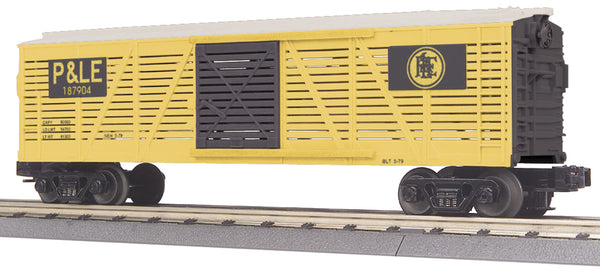 MTH Railking 30-7146 Pittsburgh & Lake Erie Stock Car #187904. O SCALE NEW