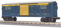 MTH Railking 30-7161 Alaska Stock Car - Alaska Car No. 230786 O SCALE Like New