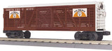 MTH Railking 30-7177 Northern Pacific Stock Car #84150. Pig palace O SCALE Like New