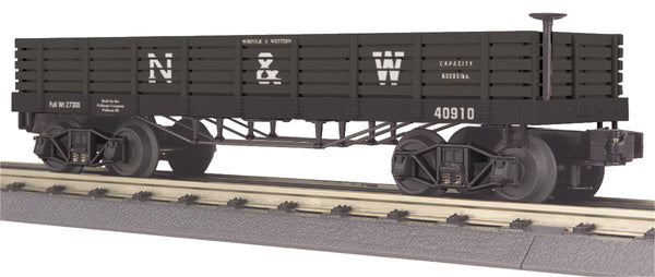 MTH Railking 30-72018 Norfolk & Western Gondola Car (19th Century) - Norfolk & Western O SCALE NEW