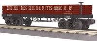 MTH Railking 30-72020 Buffalo Rochester & Pittsburgh Gondola Car (19th Century) - Buffalo Rochester & Pittsburgh O SCALE Like New