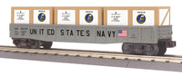 MTH Railking 30-72024 U.S. Navy Gondola Car w/Crates O SCALE NEW