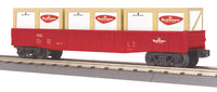 MTH Railking 30-72049 AB - Budweiser Gondola Car w/Crates - Budweiser O SCALE NEW