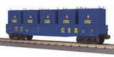 MTH Railking 30-72072 CSX Gondola Car w/LCL Containers O SCALE Like New